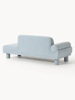 Diván en tejido bouclé Lilo