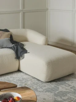 Diván modular de borreguillo Sofia