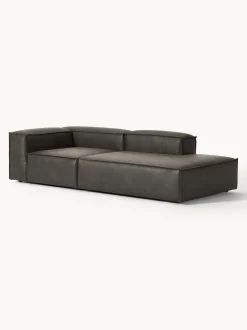 Diván modular de cuero reciclado Lennon