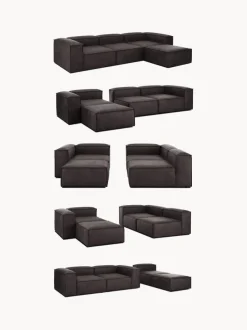 Diván modular de cuero reciclado Lennon