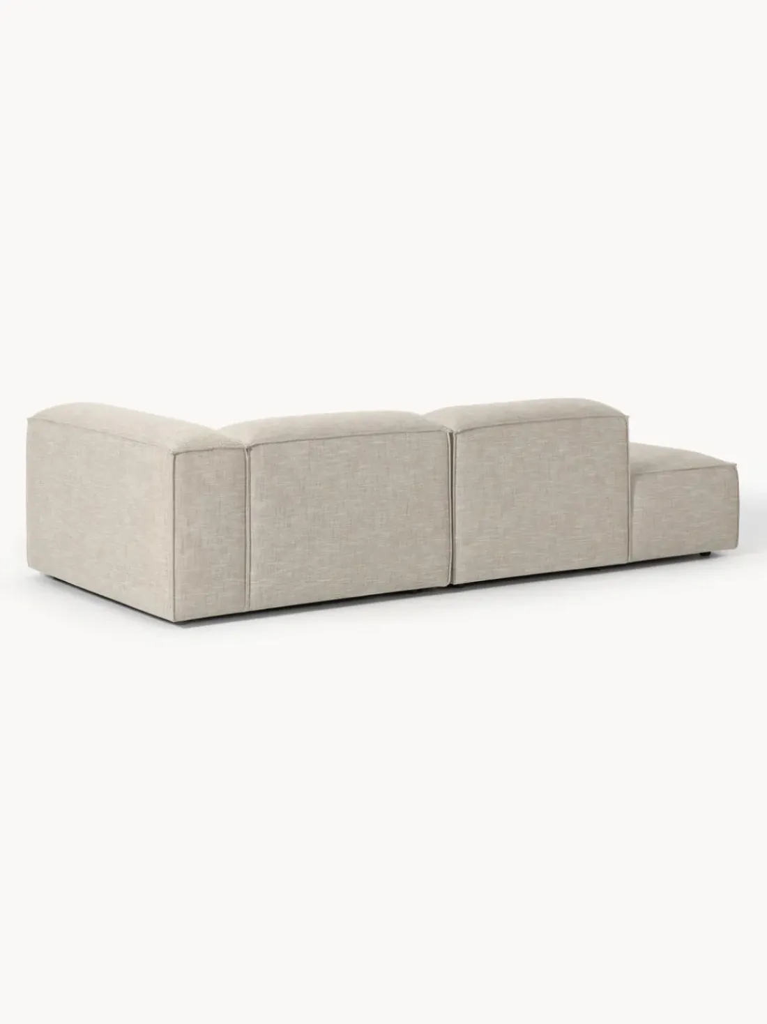 Diván modular de mezcla de lino Lennon