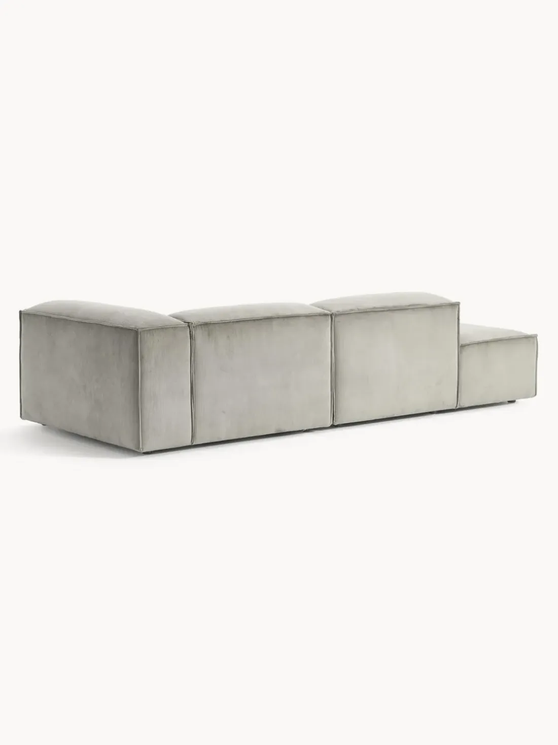 Diván modular de pana Lennon