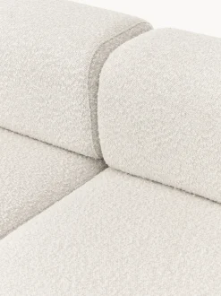 Diván modular en tejido bouclé Anton