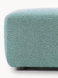 Diván modular en tejido bouclé Anton