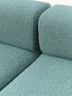 Diván modular en tejido bouclé Anton