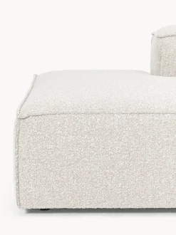 Diván modular en tejido bouclé Lennon