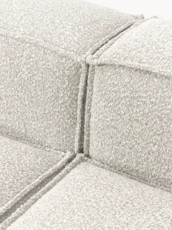 Diván modular en tejido bouclé Lennon