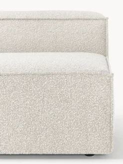 Diván modular en tejido bouclé Lennon