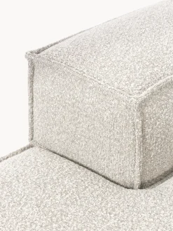 Diván modular en tejido bouclé Lennon