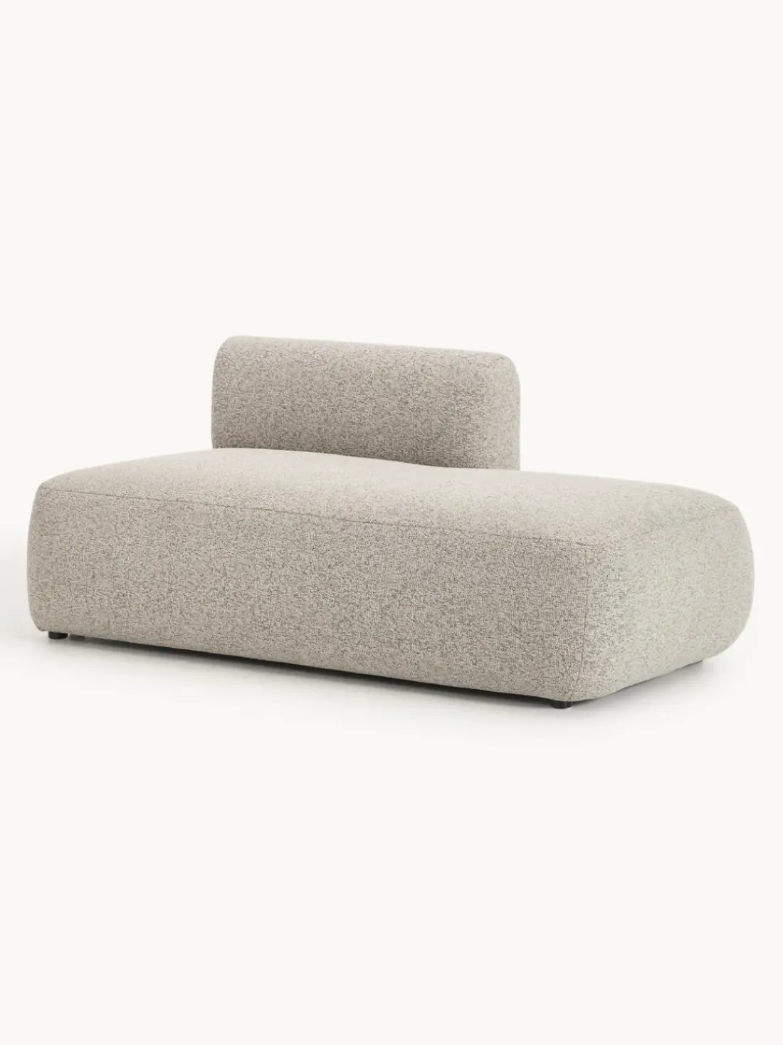 Diván modular en tejido bouclé Sofia