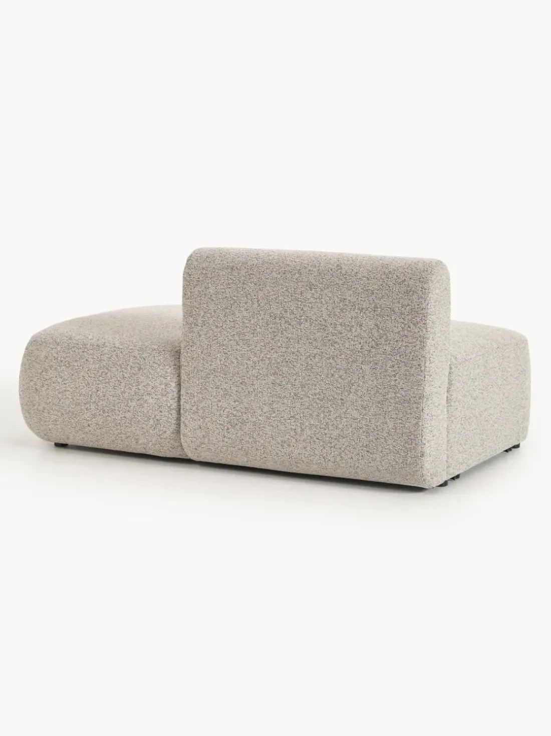 Diván modular en tejido bouclé Sofia