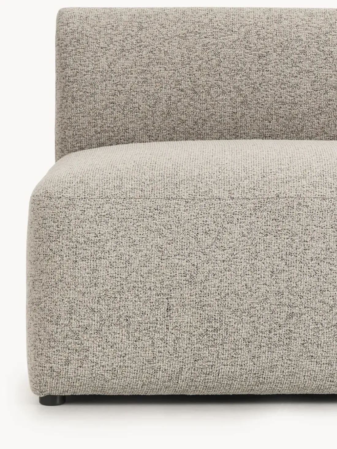 Diván modular en tejido bouclé Sofia