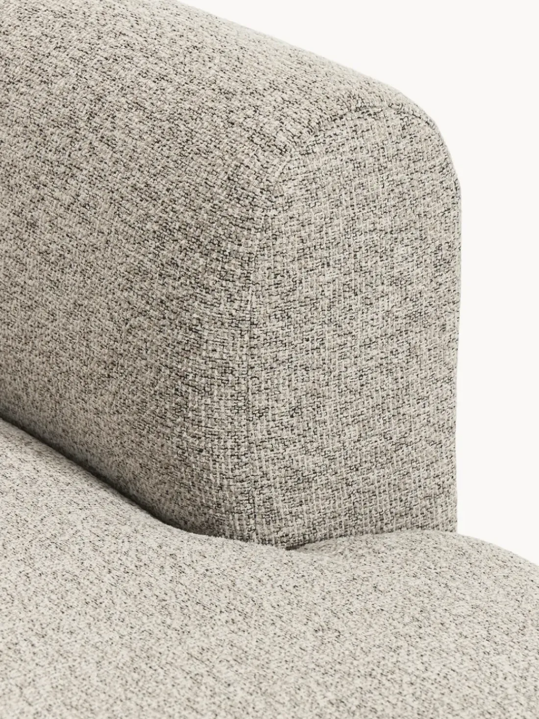Diván modular en tejido bouclé Sofia
