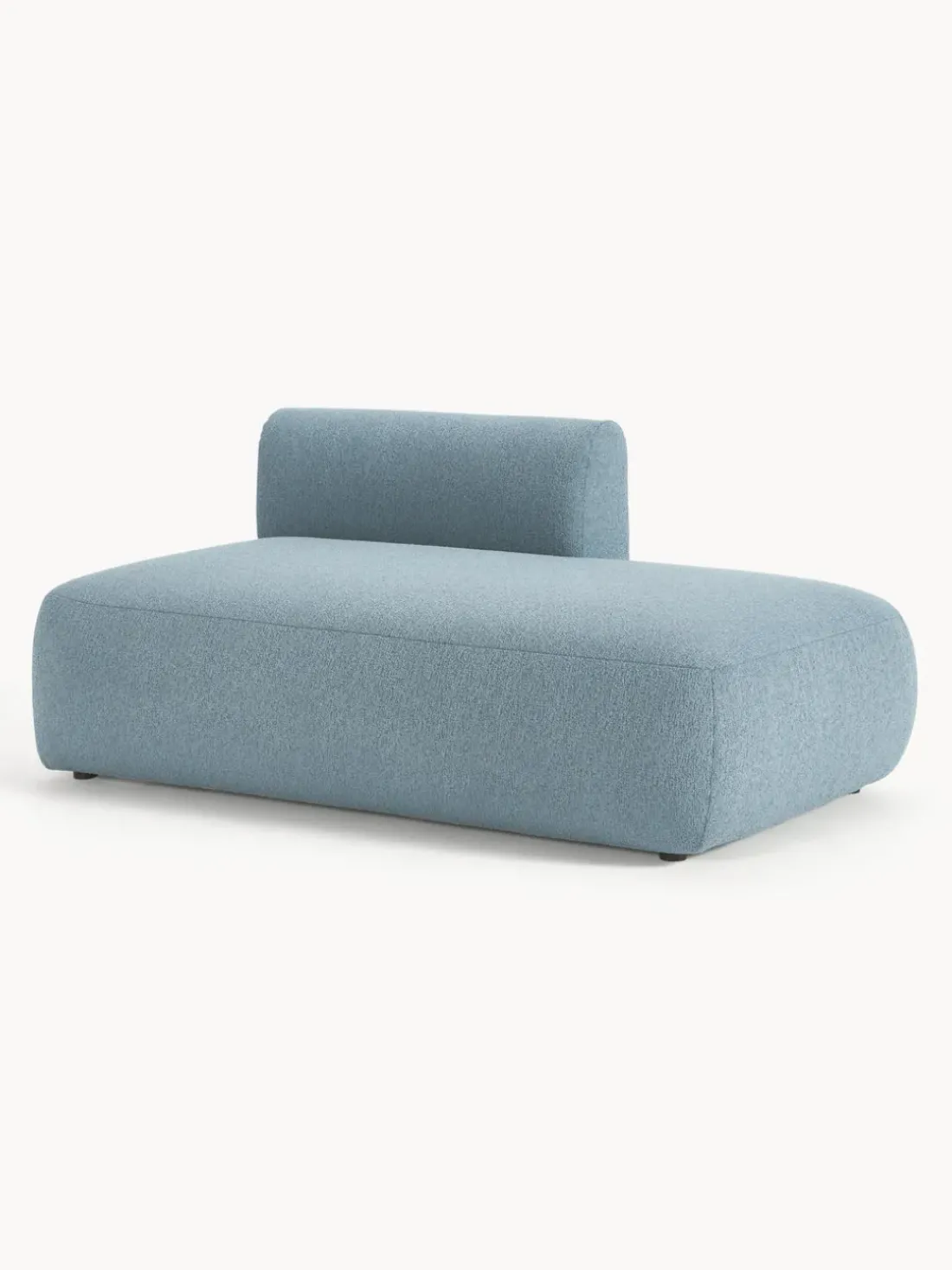 Diván modular en tejido bouclé Sofia