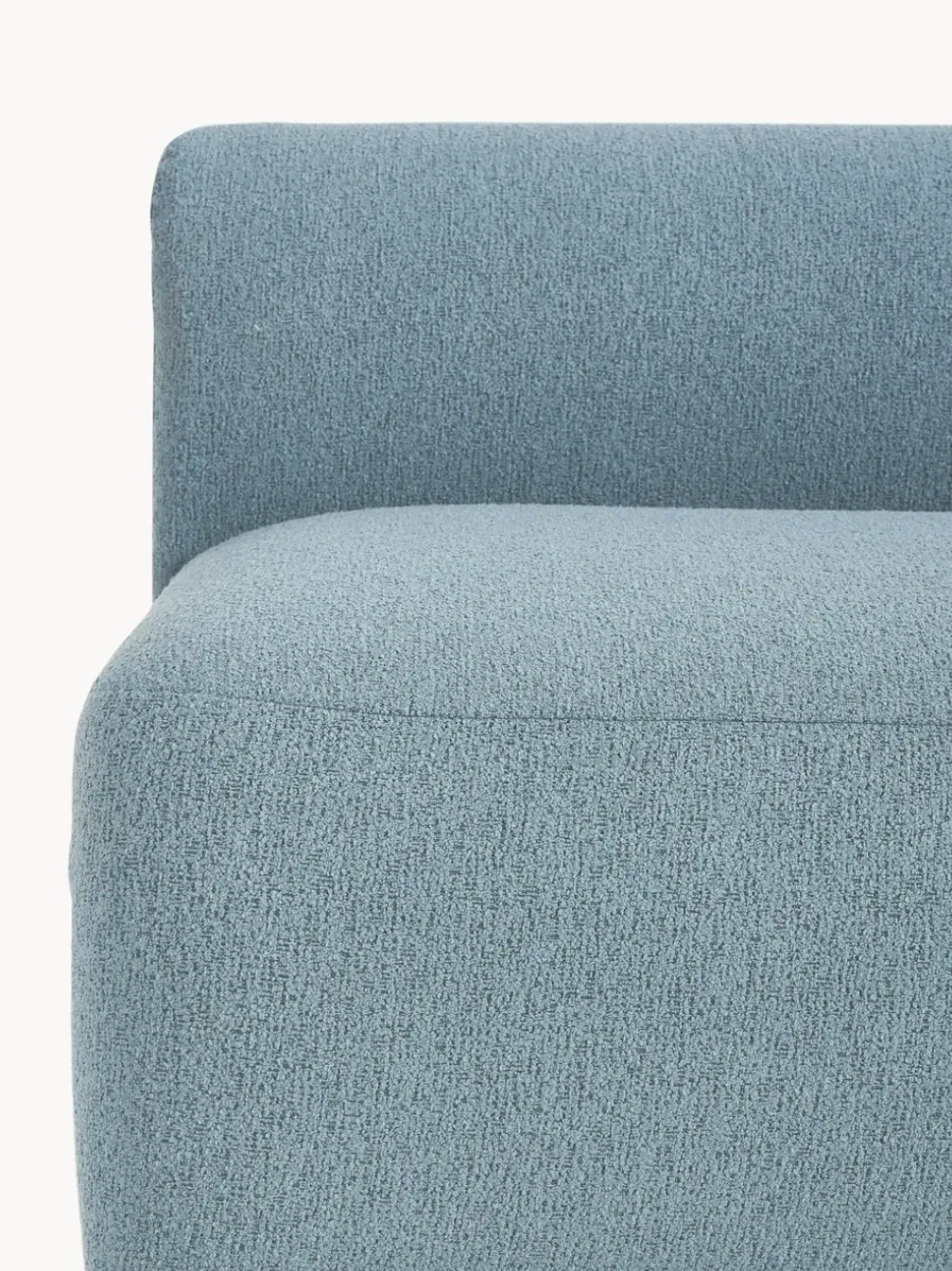 Diván modular en tejido bouclé Sofia