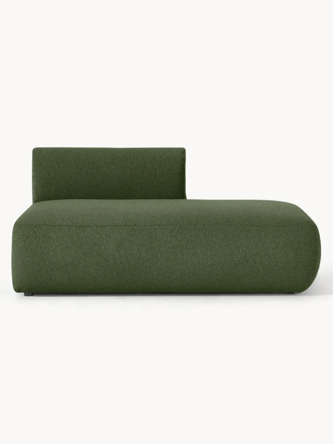 Diván modular en tejido bouclé Sofia
