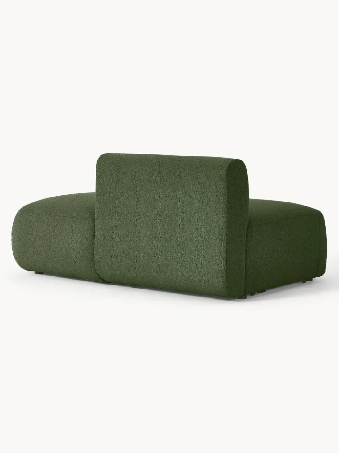 Diván modular en tejido bouclé Sofia