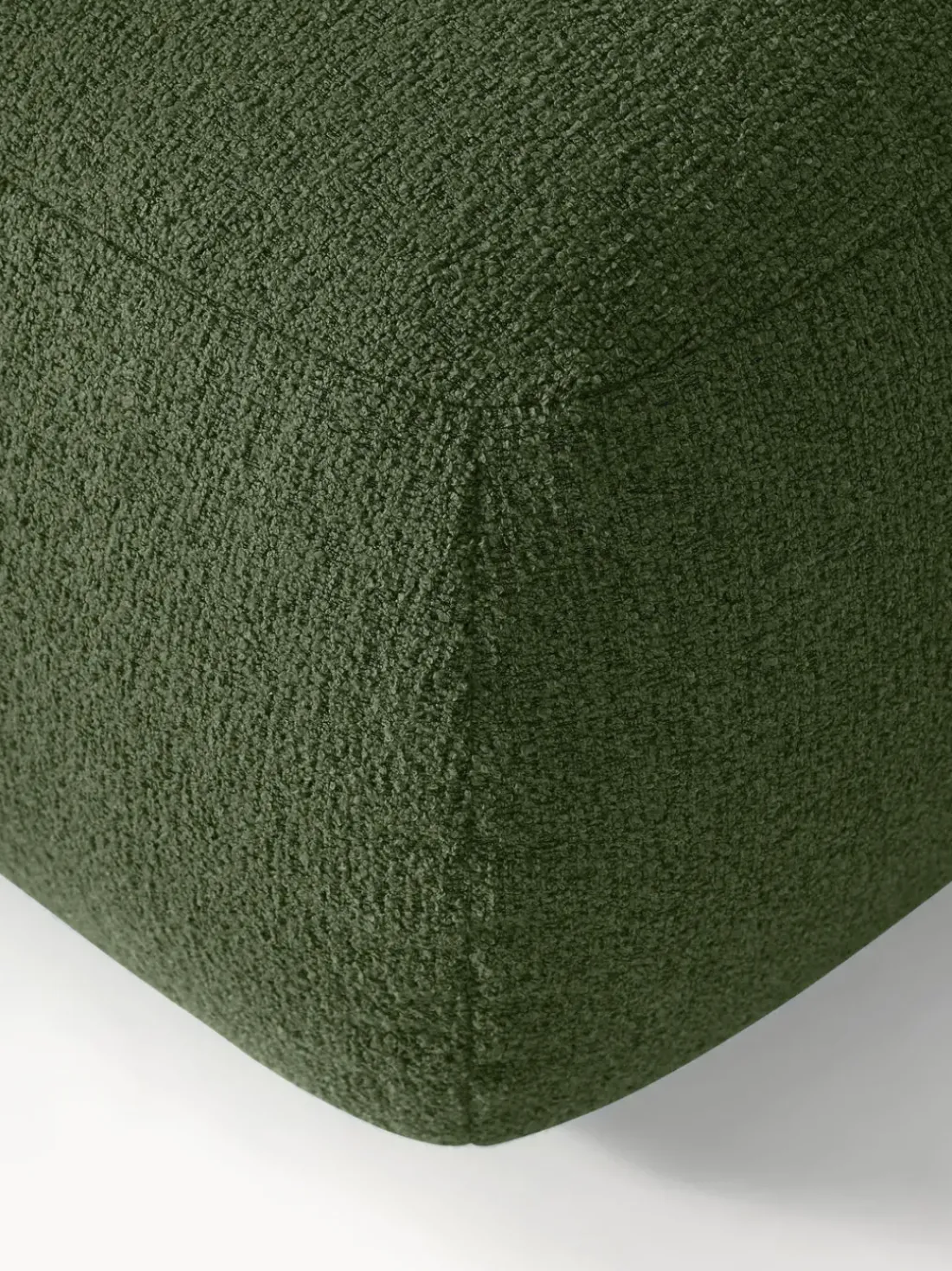 Diván modular en tejido bouclé Sofia