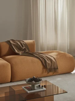 Diván modular en tejido bouclé Sofia
