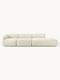 Diván modular grande de borreguillo Sofia