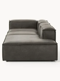 Diván modular grande de cuero reciclado Lennon