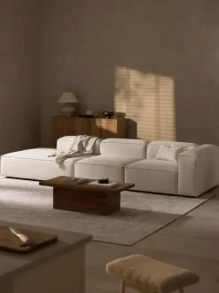 Diván modular grande de mezcla de lino Lennon
