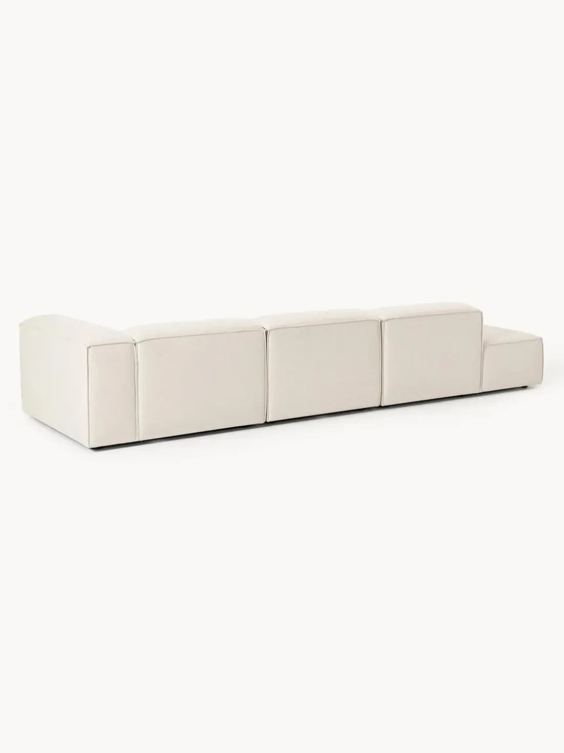 Diván modular grande de mezcla de lino Lennon