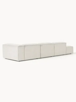 Diván modular grande en tejido bouclé Lennon