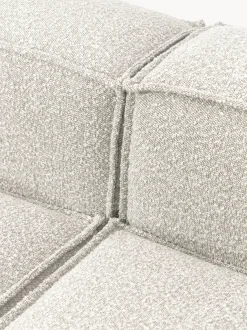 Diván modular grande en tejido bouclé Lennon