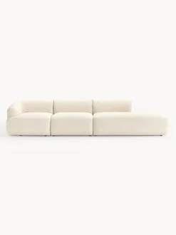 Diván modular grande en tejido bouclé Sofia