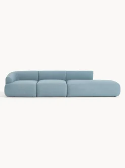 Diván modular grande en tejido bouclé Sofia
