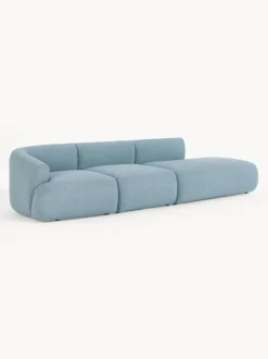 Diván modular grande en tejido bouclé Sofia