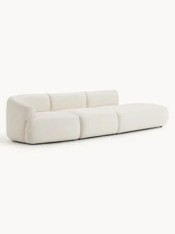 Diván modular grande en tejido bouclé Sofia