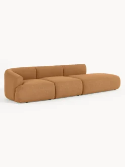 Diván modular grande en tejido bouclé Sofia