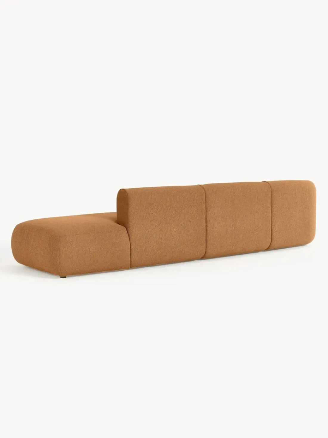 Diván modular grande en tejido bouclé Sofia