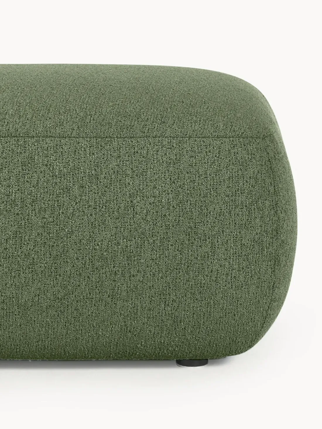 Diván modular grande en tejido bouclé Sofia