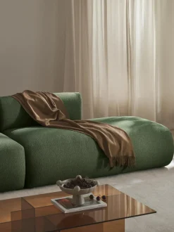 Diván modular grande en tejido bouclé Sofia