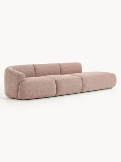 Diván modular grande en tejido bouclé Sofia