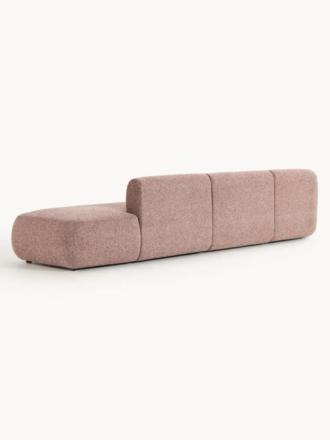 Diván modular grande en tejido bouclé Sofia