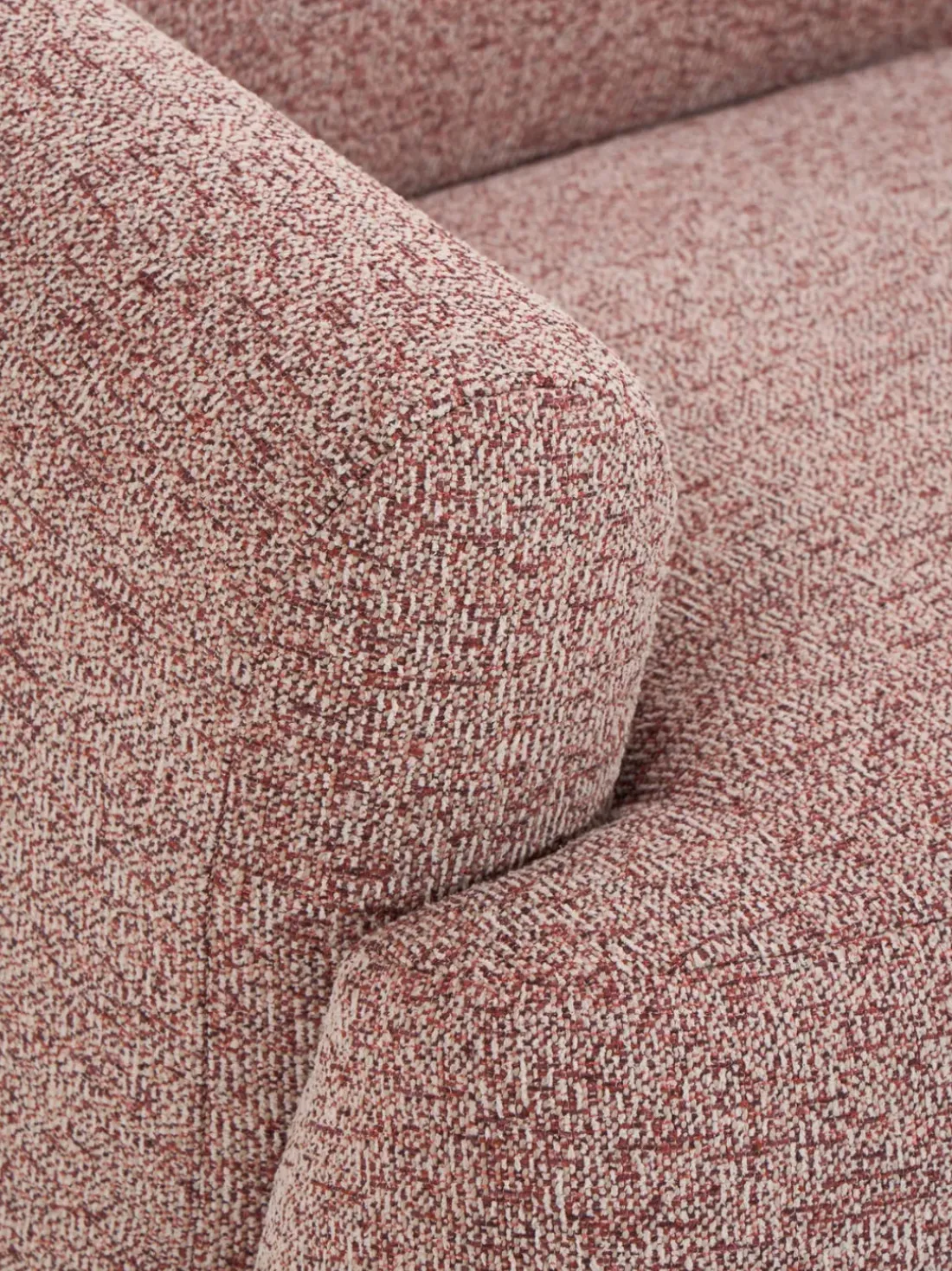 Diván modular grande en tejido bouclé Sofia
