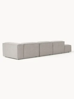 Diván modular grande en tejido bouclé Lennon