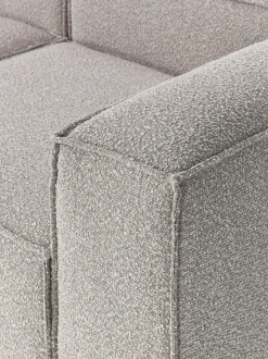 Diván modular grande en tejido bouclé Lennon