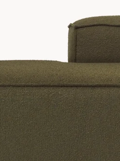 Diván modular grande en tejido bouclé Lennon