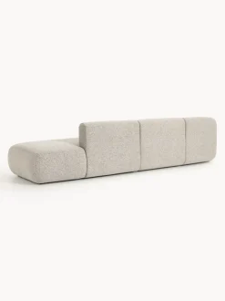 Diván modular grande en tejido bouclé Sofia