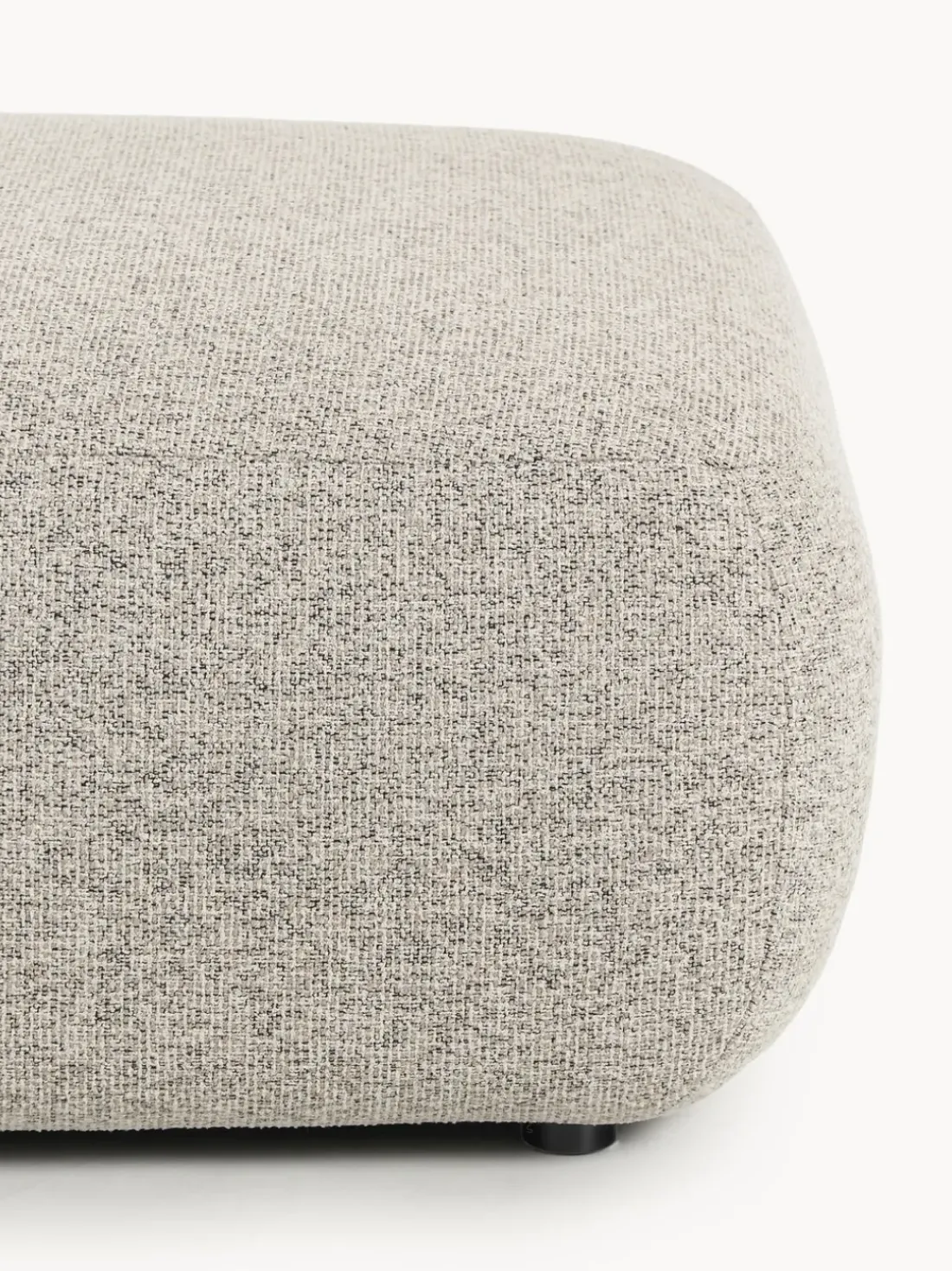 Diván modular grande en tejido bouclé Sofia