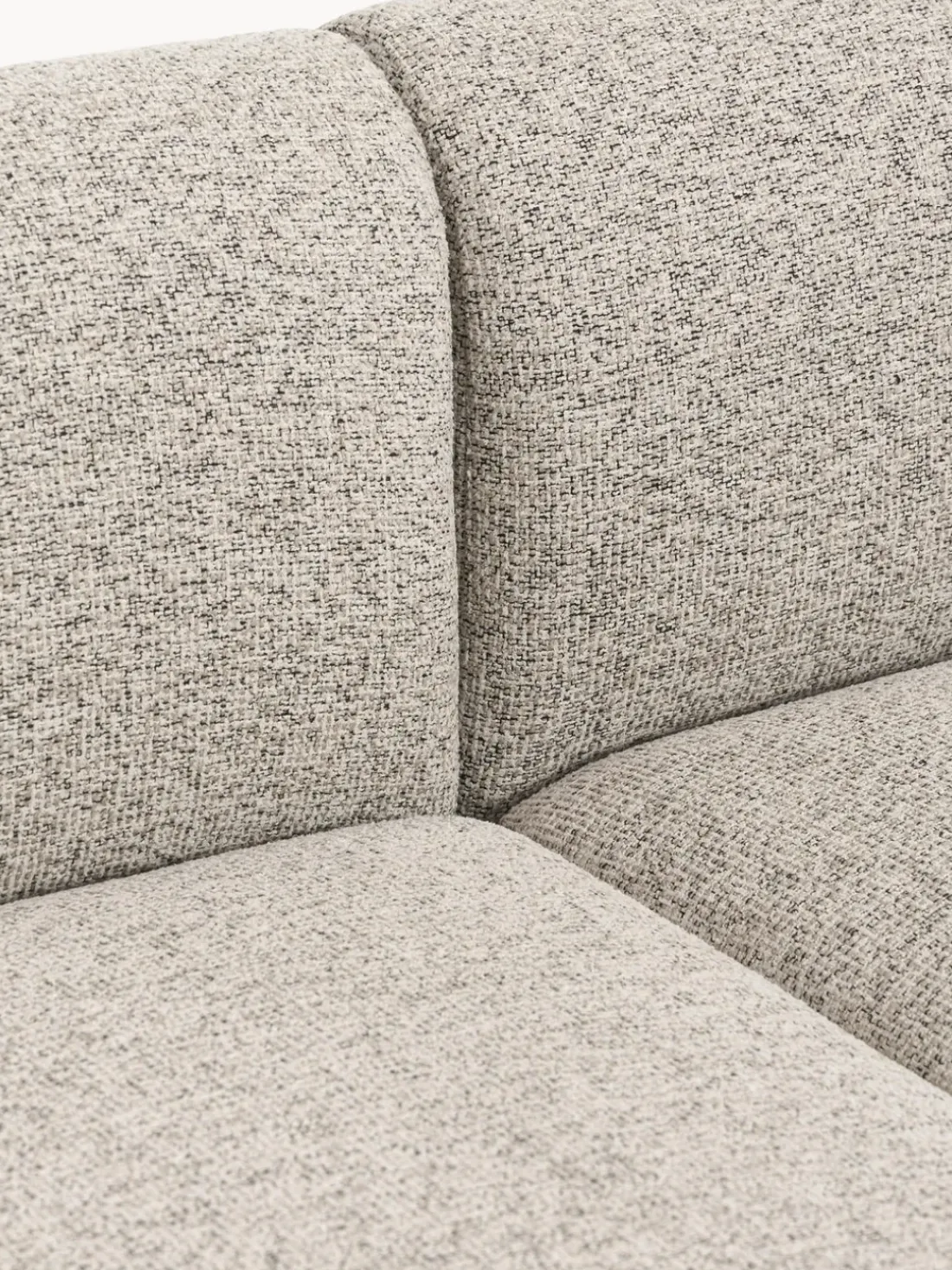 Diván modular grande en tejido bouclé Sofia