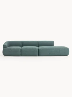 Diván modular grande en tejido bouclé Sofia