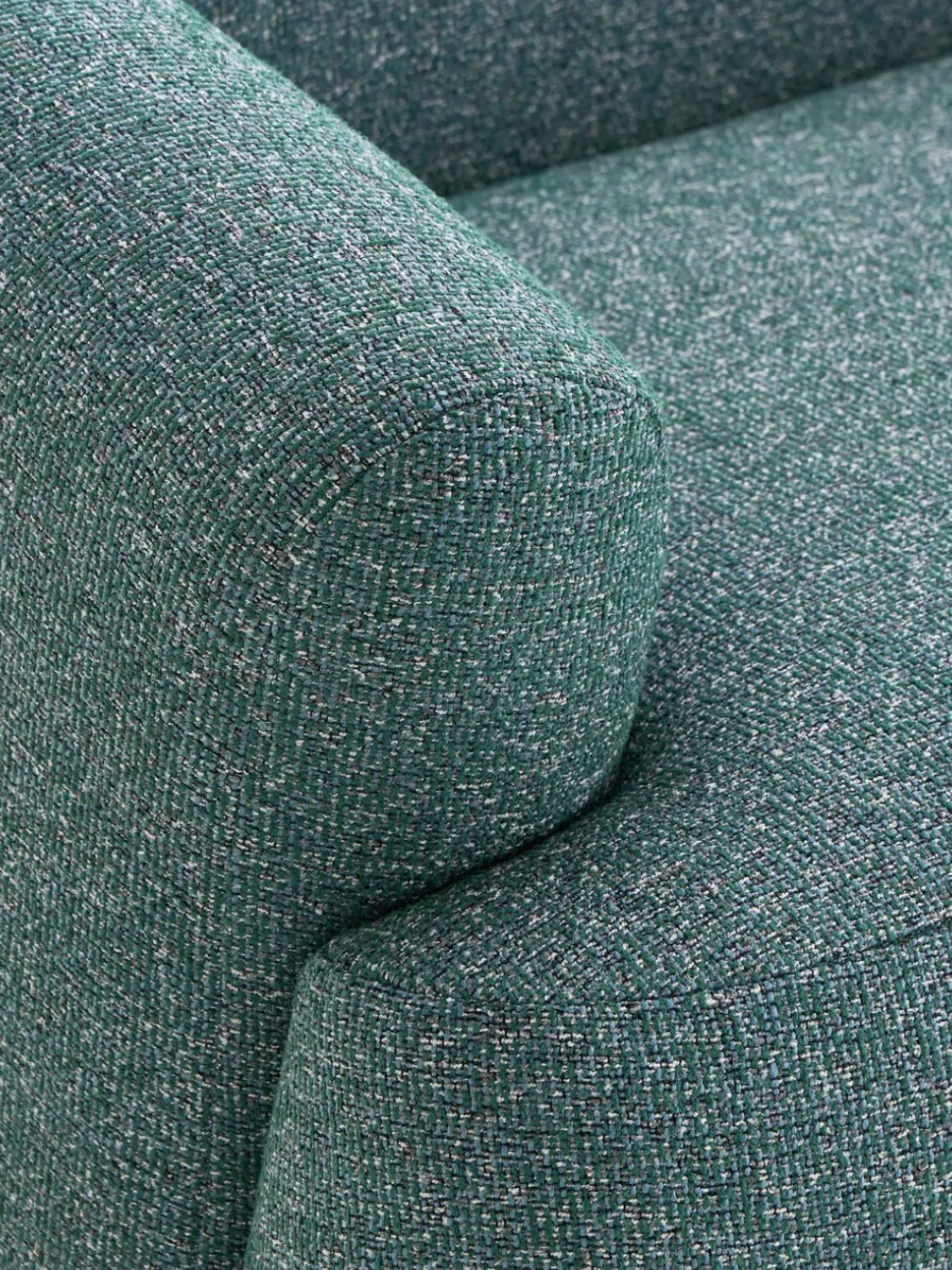 Diván modular grande en tejido bouclé Sofia
