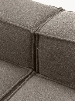 Diván modular grande en tejido bouclé Lennon