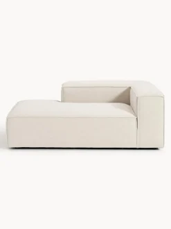 Diván rinconero modular de mezcla de lino Lennon